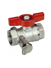 Кран шаровой с вн./вн. резьбой и сливом 3/4" R251S R251SX004 Giacomini
