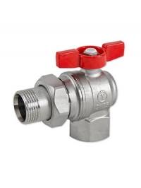 Кран шаровой угловой с отводом 1/2"F x 1/2"M R789 R789X003 Giacomini