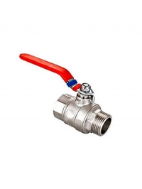 Кран шаровый Calore ВН/НАР 1/2" рычаг 10/160