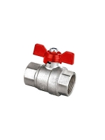 Кран шаровый пр-во Италия Calore ВН/ВН 1/2" бабочка 16/256