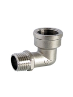 Отвод латунь вн-нар 1/2" Calore