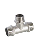 Тройник латунь нар 1/2" Calore